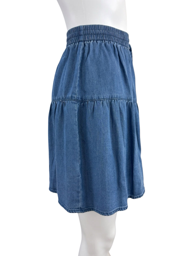 Tommy Bahama Blue Chambray O'Lei Linen Blend Mini Size M