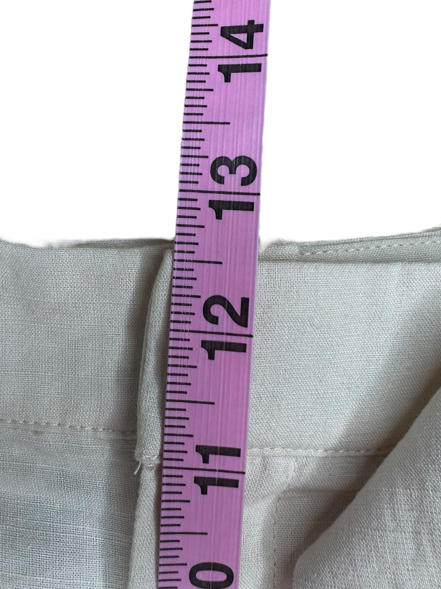 mink pink Cream Wide Pant NWT Size XS