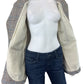 Iris Setlakwe Houndstooth Tweed Blazer Size 10