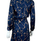 ASTR the Label NWT Blue Satin Brielle Mini Dress Size XS