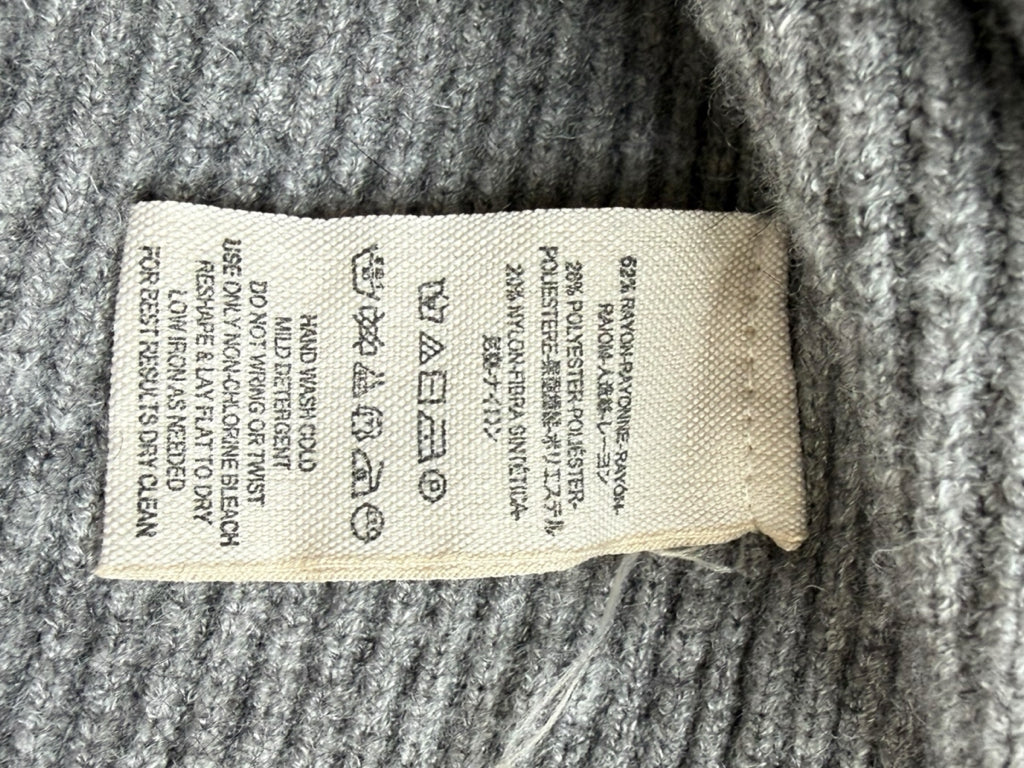 Free People Gray Turtleneck Sweater Size XS