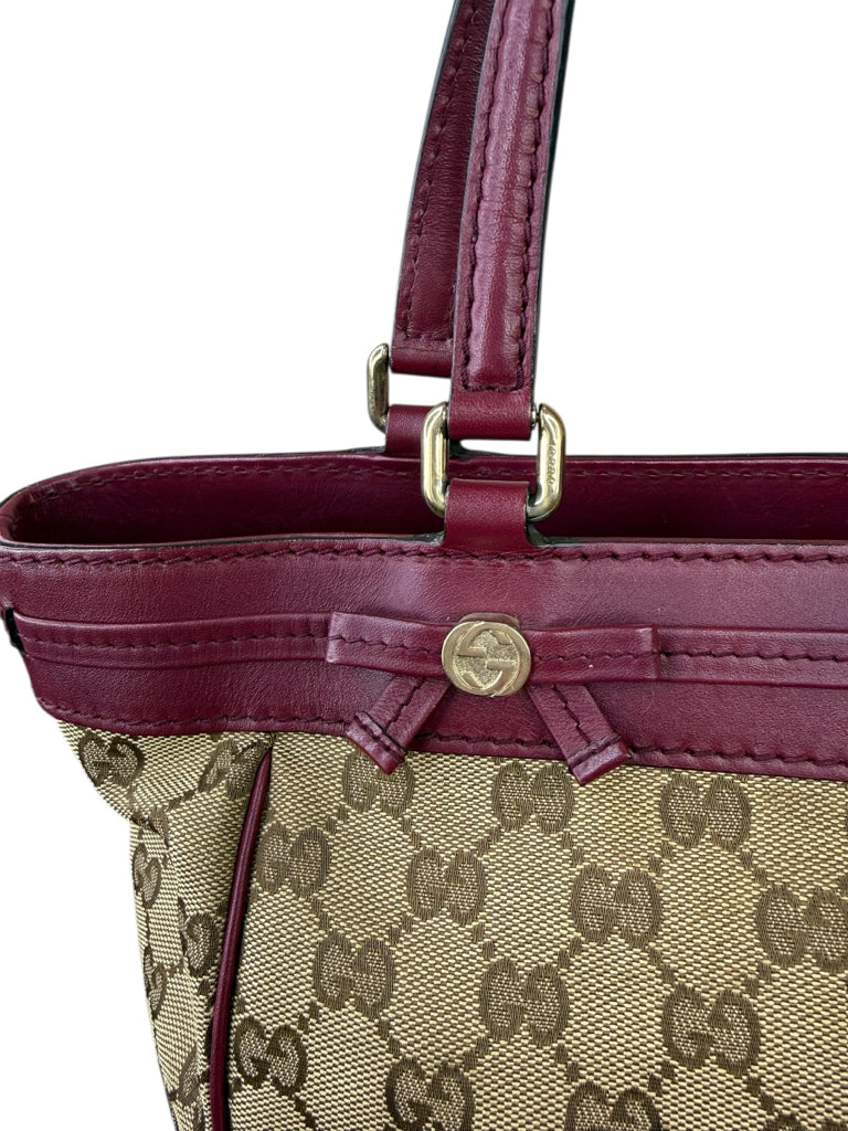 Gucci GG Canvas Mayfair Tote Handbag
