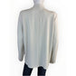 Eileen Fisher Bone Flex Tencel Ponte Notch Collar Jacket Size LP