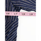 Free People NWT Navy Darcy Striped Peplum Jacket Size XS