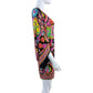 Trina Turk Marrakesh Print Kimono Mini Dress Size M