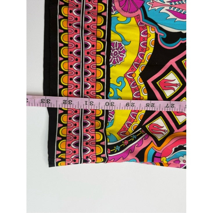 Trina Turk Marrakesh Print Kimono Mini Dress Size M
