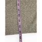 Eileen Fisher Beige Organic Linen Delave V-Neck Top Size S