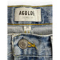 AGOLDE Light Blue Distressed Denim Parker Jeans Size 28