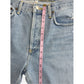 AGOLDE Light Blue Distressed Denim Parker Jeans Size 28