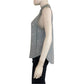 Rails Blue Mila Palms Sleeveless Chambray Button-down Size M