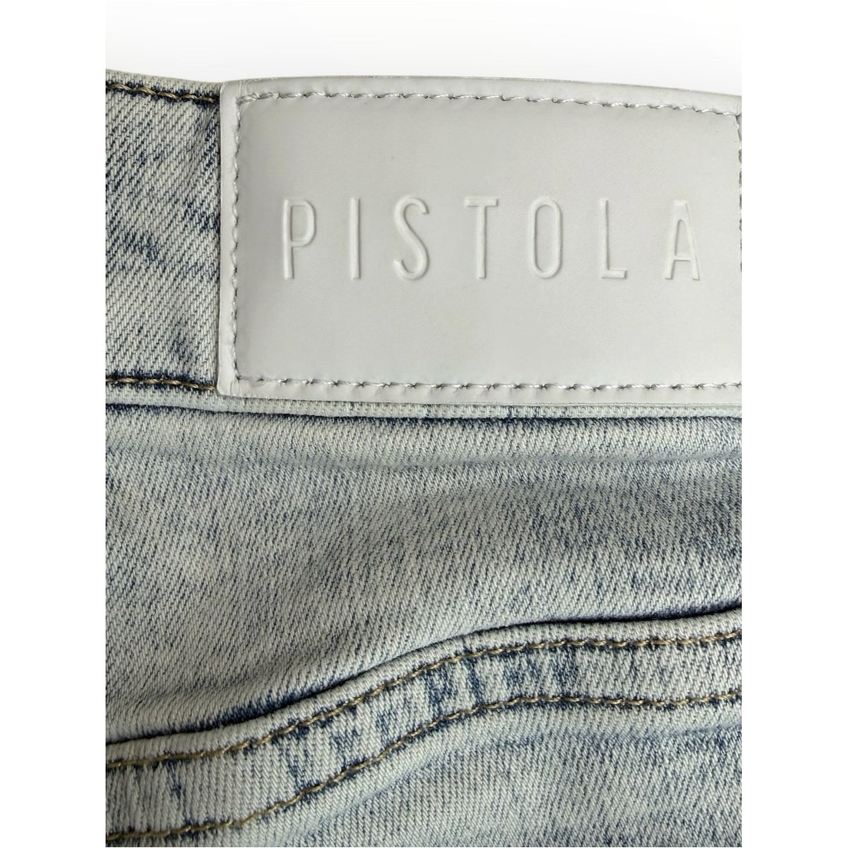 PISTOLA Blue Stone Wash Skinny Jeans Size 26