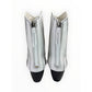 Matisse NWOT White Leather Contrast Stitch Aries Western Boot Size 7