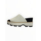 SOREL Chalk/Black Joanie IV Slide Wedge Sandal Size 10