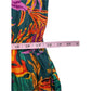 J. Marie Green Floral Asher Maxi Dress Size S