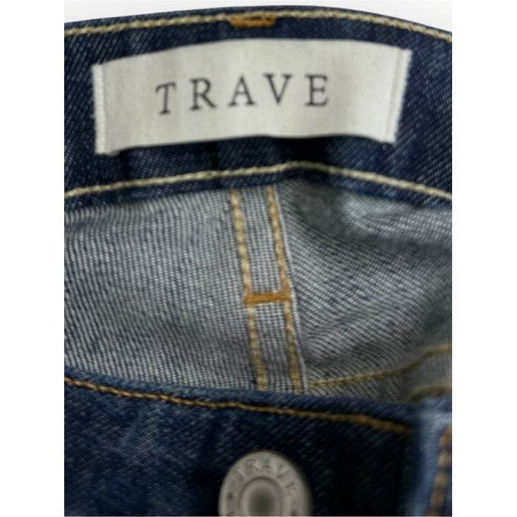 TRAVE NWT Blue Sophie Low Rise Slim Crop Ankle Jeans Size 28