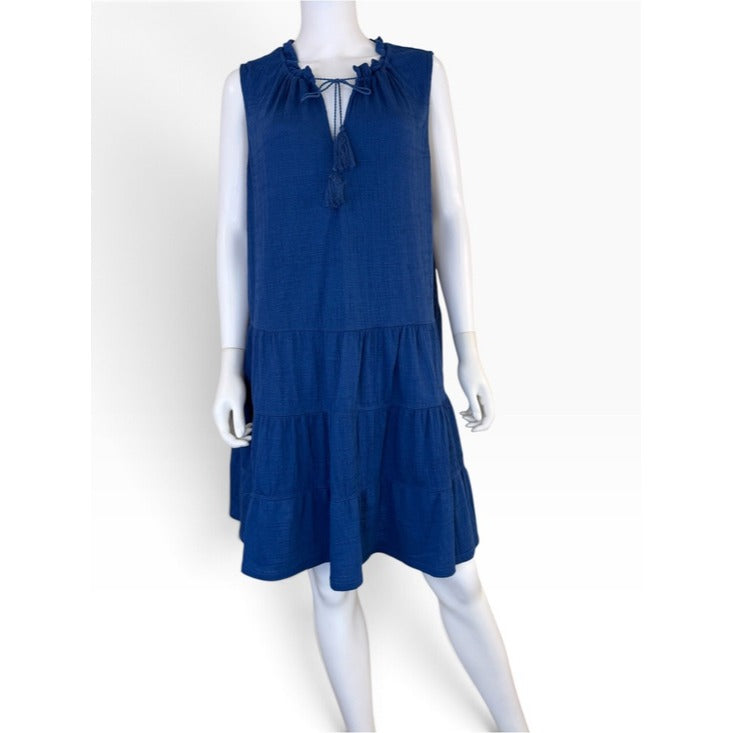 Max Studio NWT Cobalt Blue Shift Dress Size 2X