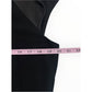 LRL Black Knit Shift Dress Size 14