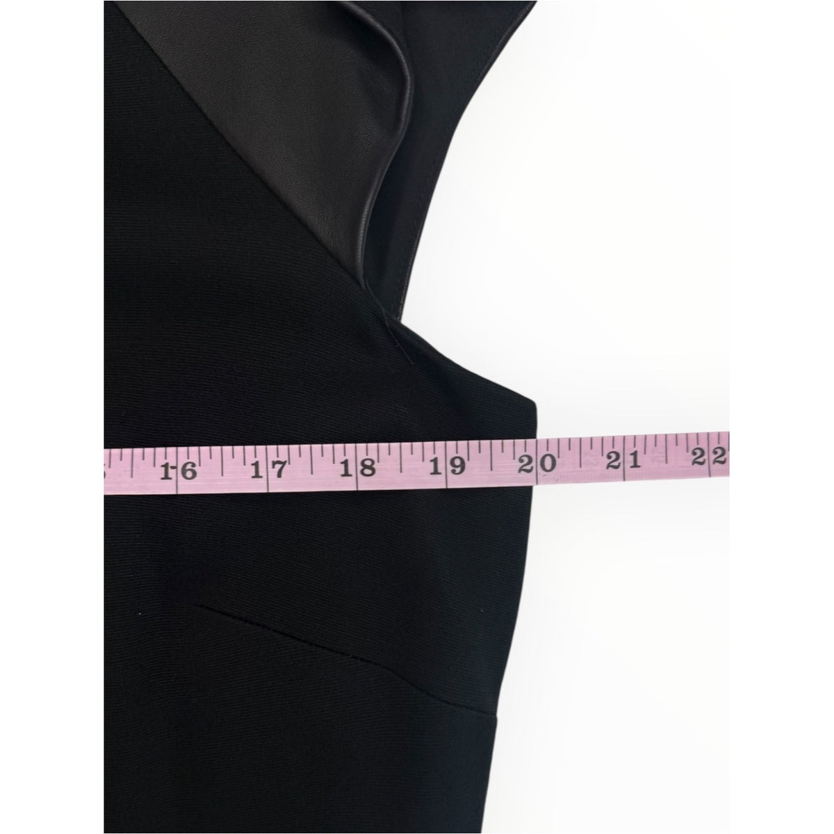 LRL Black Knit Shift Dress Size 14
