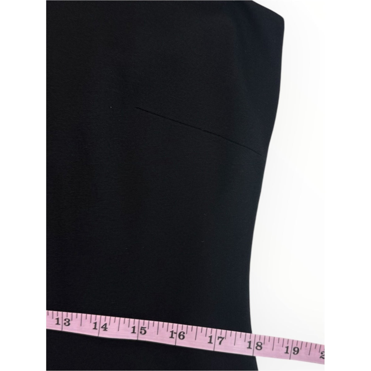 LRL Black Knit Shift Dress Size 14