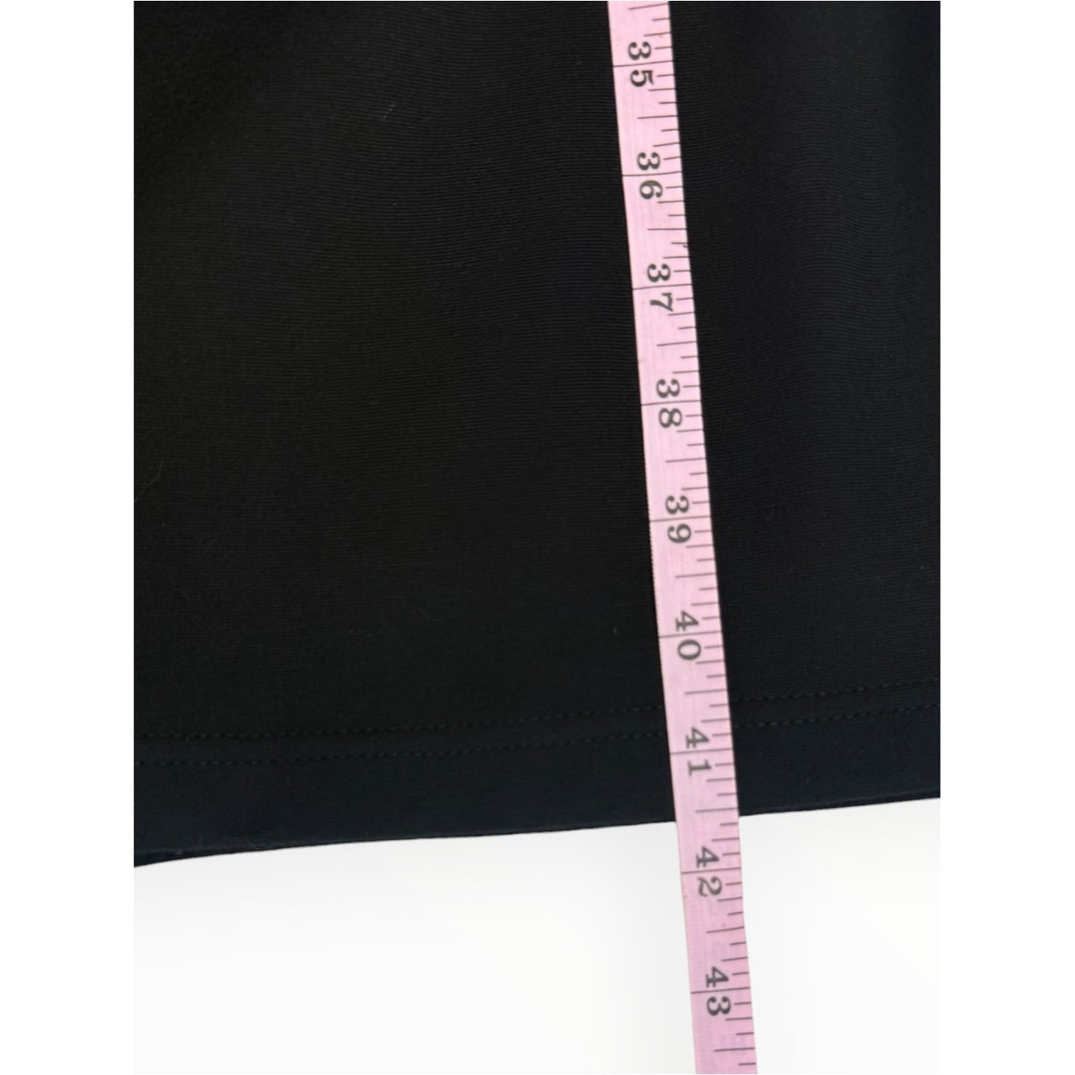 LRL Black Knit Shift Dress Size 14