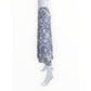 Cynthia Rowley NWT Blue Floral Tiered Maxi Skirt Size XS