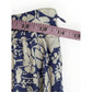 Cynthia Rowley NWT Blue Floral Tiered Maxi Skirt Size XS