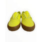 VANS NWT Neon Yellow Authentic Ice Cream Glitter Sneakers Size 7