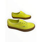 VANS NWT Neon Yellow Authentic Ice Cream Glitter Sneakers Size 7