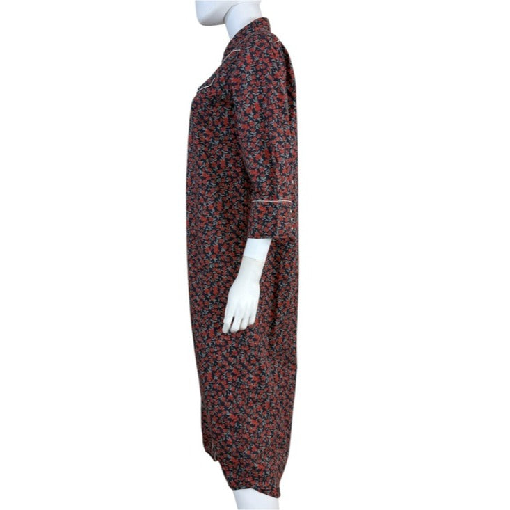 R13 Floral Liberty of London Print 3/4 Sleeve Cowboy Dress Size M