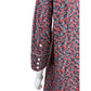 R13 Floral Liberty of London Print 3/4 Sleeve Cowboy Dress Size M
