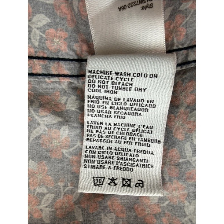 R13 Floral Liberty of London Print 3/4 Sleeve Cowboy Dress Size M