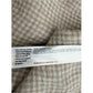 Eileen Fisher Brown Plaid 100% Organic Linen Button-down Top Size 2X