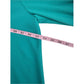Tibi Aqua Pullover V-neck Blouse Size L