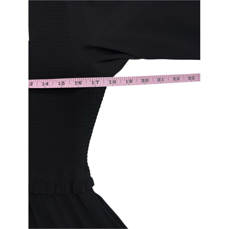 Wilfred NWT Black Rosalyn Midi Dress Size L