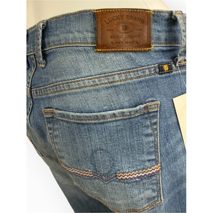 Lucky Brand Blue Denim Sofia Cropped Jeans Size 8