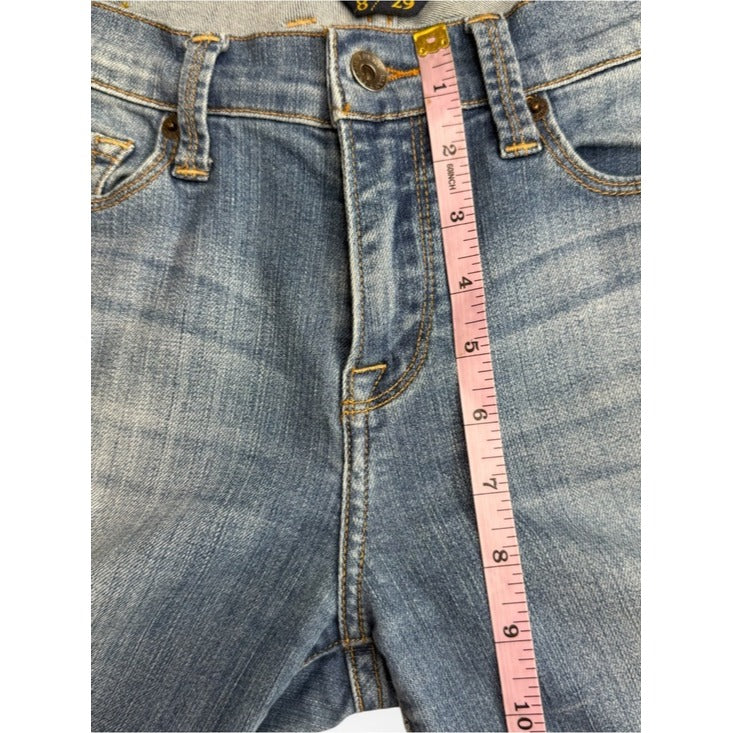 Lucky Brand Blue Denim Sofia Cropped Jeans Size 8