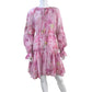 INA NWT Pink Floral Print Mini Dress Size S