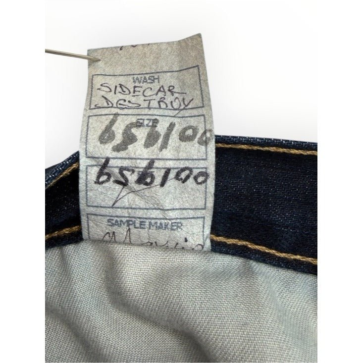 CURRENT/ELLIOTT Blue Distressed Cropped Boyfriend Jeans Size 27