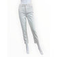 PAIGE White Sarah Slim High Rise Cropped Jeans Size 28