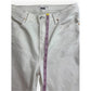 PAIGE White Sarah Slim High Rise Cropped Jeans Size 28