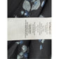 Vince Black Floral Dandelion Print Blouse Size XL