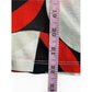 Cynthia Rowley Bold Retro Pattern 100% Cotton Tee Size S