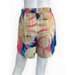 Farm Rio Tropical Print Elastic Waist Shorts Size L