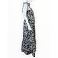Warm Clothing Big Love Black Floral Tie Strap Tiered Maxi Dress Size M