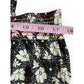 Warm Clothing Big Love Black Floral Tie Strap Tiered Maxi Dress Size M