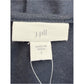 J. Jill Embroidered Navy Midi Dress Size Small