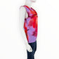 Lysse NWT Womens Sleeveless Floral Print Cowl Neck Top Multicolor Size S