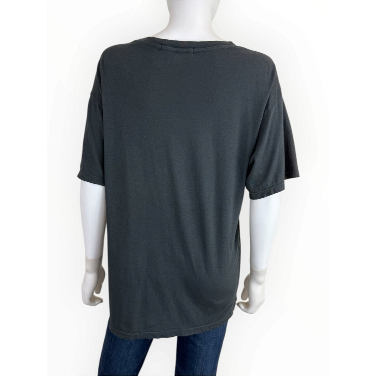 Daydreamer Ash Black Elton John On Stage Boyfriend Tee Size M
