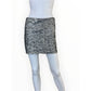 Bailey 44 Silver Sequin Mini Skirt Size M