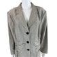 Lafayette 147 New York Gray Linen Blend Jacket Size 22